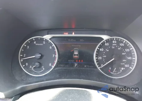 2021 Nissan Sentra Sv Xtronic Cvt из США, поврежденный, VIN 3N1AB8CV2MY221960